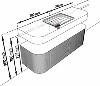 THR1401L2DK1MOakTal - Aansluitmaten