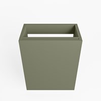 FOWY cloakroom base cabinet 40cm 1 door color Army.-2