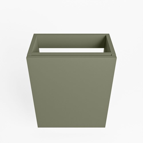 FOWY mueble de baño con 1 puerta color Army 40cm ancho. -2