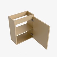 TURE mueble de baño con 1 puerta color Sand 40cm ancho. -3