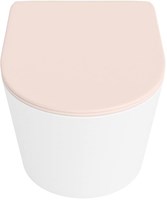 Toiletpot Zitting LAVIE Talc Rosee Set11 0010-3