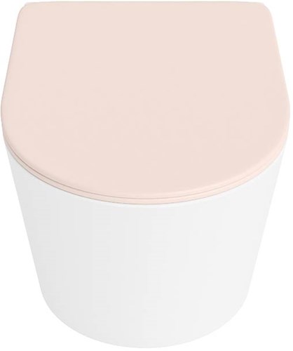 Toiletpot Zitting LAVIE Talc Rosee Set11 0010-3