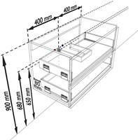 VICA DENIA Maattekening 80cm 2L Midden-4