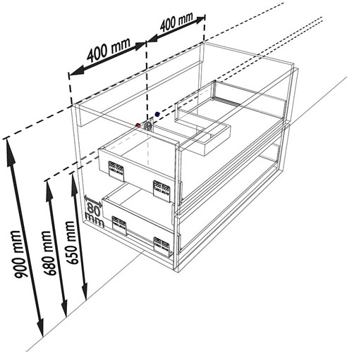 VICA DENIA Maattekening 80cm 2L Midden-4
