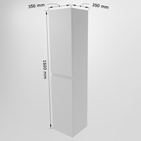 aivy-badkamerkast-hangend-160x35x35cm-2-deuren-softclose-greeploos 16895014432835-1