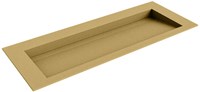 AVON Oro Lavabo encastré solid surface 121cm. Position lavabo Centrée.