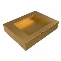 AVON Oro Lavabo suspendido de solid surface 60cm. Posición del fregadero Centro borde de 12cm de alto.