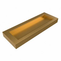 AVON Oro Wall-Hung Basin solid surface 130cm. Position basin Center rim 12cm.
