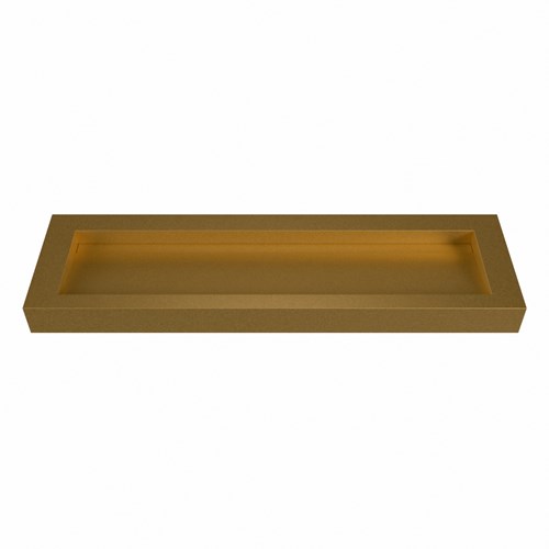 AVON Oro vrijhangende wastafel 160cm. Positie wasbak Midden rand 12cm. -2