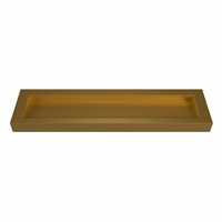 AVON Oro vrijhangende wastafel 181cm. Positie wasbak Midden rand 12cm. -2