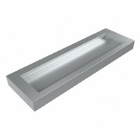 AVON Plata vrijhangende wastafel 150cm. Positie wasbak Midden rand 12cm. 