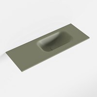 EDEN Army Lavabo encastré solid surface 61cm. Position lavabo Droite.