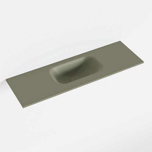 EDEN Army Lavabo incasso solid surface 70cm. Posizione lavabo Centro.