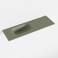 EDEN Army Lavabo encastrado solid surface 70cm. Posición del fregadero Izquierda.