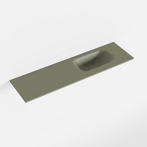 EDEN Army einbauwaschbecken solid surface (mineralwerkstoff) 80cm. Waschbeckenposition Rechts.