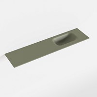 EDEN Army einbauwaschbecken solid surface (mineralwerkstoff) 90cm. Waschbeckenposition Rechts.