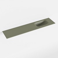 EDEN Army Lavabo incasso solid surface 101cm. Posizione lavabo Destra.