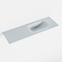 EDEN Clay Lavabo incasso solid surface 71cm. Posizione lavabo Destra.