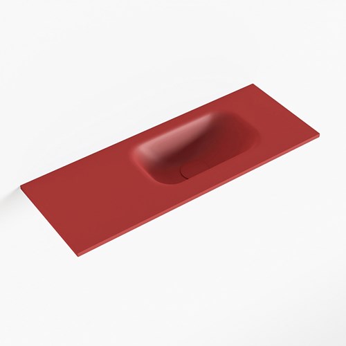EDEN Fire Lavabo encastrado solid surface 60cm. Posición del fregadero Derecho.