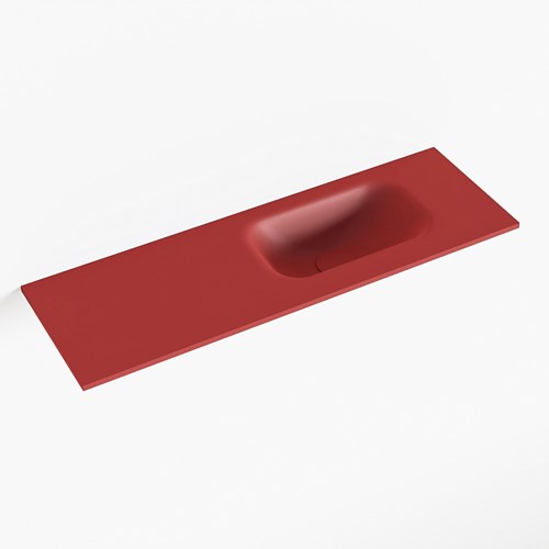 EDEN Fire einbauwaschbecken solid surface (mineralwerkstoff) 71cm. Waschbeckenposition Rechts.