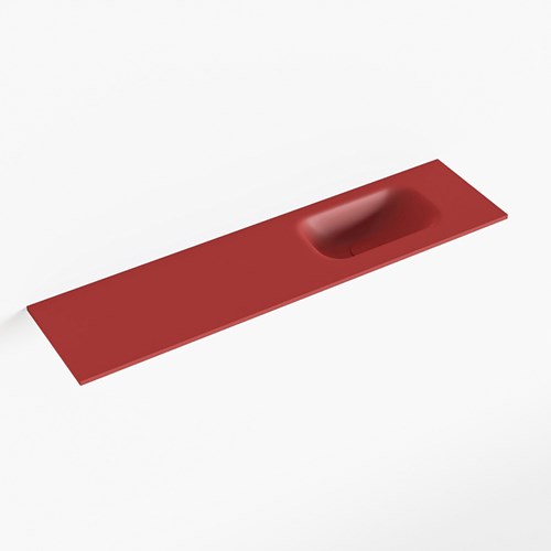 EDEN Fire einbauwaschbecken solid surface (mineralwerkstoff) 90cm. Waschbeckenposition Rechts.