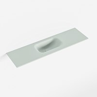 EDEN Greey Lavabo encastrado solid surface 81cm. Posición del fregadero Centro.
