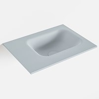 LEX Clay Lavabo encastrado solid surface 41cm. Posición del fregadero Derecho.