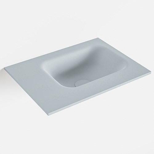 LEX Clay Lavabo encastrado solid surface 41cm. Posición del fregadero Derecho.
