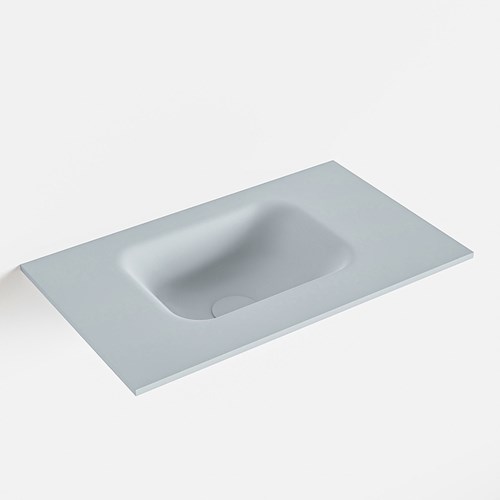LEX Clay Lavabo encastrado solid surface 51cm. Posición del fregadero Izquierda.
