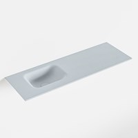 LEX Clay einbauwaschbecken solid surface (mineralwerkstoff) 90cm. Waschbeckenposition Links.