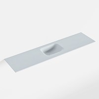 LEX Clay Inset / Built-in Basin solid surface 121cm. Position basin Center.