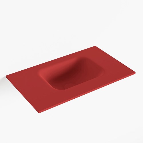 LEX Fire Inset / Built-in Basin solid surface 50cm. Position basin Right.