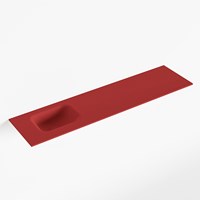 LEX Fire einbauwaschbecken solid surface (mineralwerkstoff) 120cm. Waschbeckenposition Links.