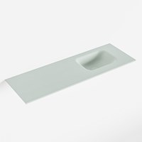 LEX Greey Lavabo incasso solid surface 90cm. Posizione lavabo Destra.