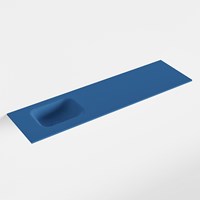 LEX Jeans Lavabo encastrado solid surface 110cm. Posición del fregadero Izquierda.