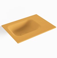 LEX Ocher Lavabo incasso solid surface 41cm. Posizione lavabo Sinistra.