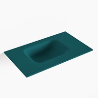 LEX Smag Lavabo encastré solid surface 51cm. Position lavabo Gauche.