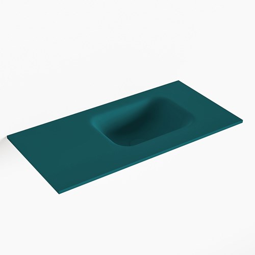 LEX Smag einbauwaschbecken solid surface (mineralwerkstoff) 60cm. Waschbeckenposition Rechts.