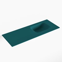 LEX Smag Lavabo incasso solid surface 80cm. Posizione lavabo Destra.