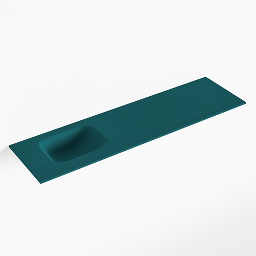 LEX Smag einbauwaschbecken solid surface (mineralwerkstoff) 111cm. Waschbeckenposition Links.