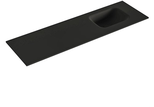 LEX Urban einbauwaschbecken solid surface (mineralwerkstoff) 101cm. Waschbeckenposition Rechts.