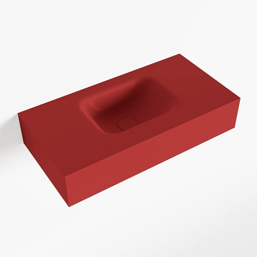LEX Fire Wall-Hung Basin solid surface 60cm. Position basin Center.