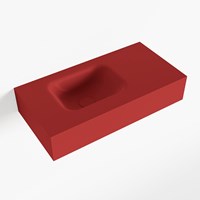 LEX Fire Wall-Hung Basin solid surface 60cm. Position basin Left.