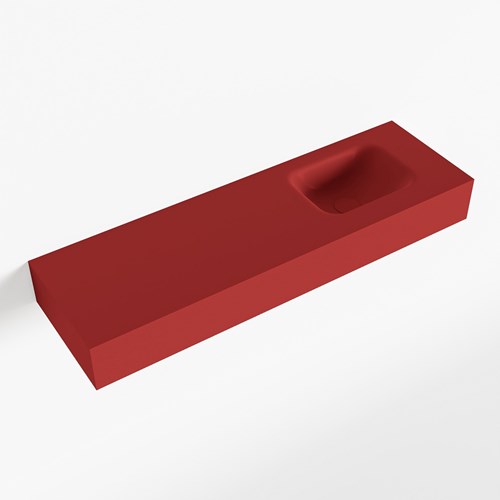 LEX Fire Wall-Hung Basin solid surface 100cm. Position basin Right.