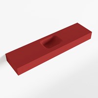 LEX Fire Wall-Hung Basin solid surface 120cm. Position basin Center.