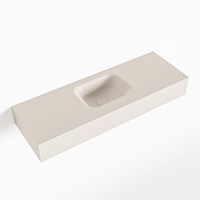 LEX Linen Wall-Hung Basin solid surface 90cm. Position basin Center.