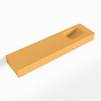 LEX Ocher Lavabo mural solid surface 120cm. Position lavabo Droite.