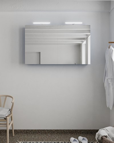 CUBB Camerino 120x70x16cm color Jeans con 2 puertas.