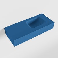 LEX Jeans Wall-Hung Basin solid surface 70cm. Position basin Right.