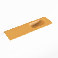 EDEN Ocher Lavabo encastré solid surface 81cm. Position lavabo Droite.